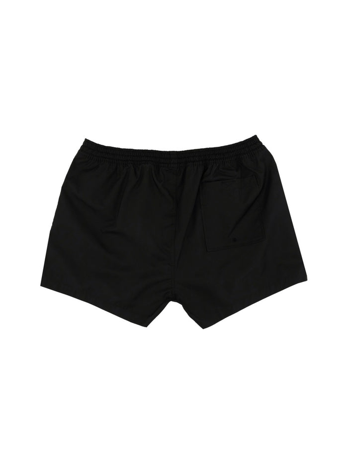 Off-White Logo Print Swim Shorts