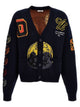 Off-White Moon Phase Canvas Cardigan