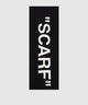 Off-White Quotes Scarf