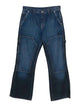 Off-White `Gothic Ow` Flare Carpenter Jeans