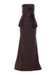 Solace London Brown Alia Maxi Dress