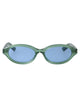 Retrosuperfuture Green Acetate Sunglasses
