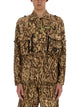 South2 West8 Camouflage Print Jacket