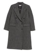 Alberto Biani Wool Double-Breasted Coat