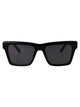 Off-White Shiny Black Acetate Sunglasses