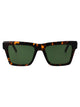 Off-White Shiny Havana Acetate Sunglasses