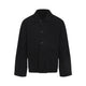 Lemaire Black Cowhide Cotton Sports Jacket