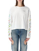 Off-White Off-White Flower Long Sleeve T-Shirt