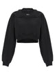 Off-White Cropped Sweatshirt