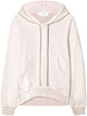 Off-White Powder Pink Cotton Hoodie