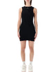 Off-White Off-White Swarovski Rib Mini Dress