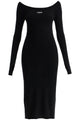 Off-White Viscose Blend Dress