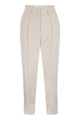 Peserico 500-Stripe Velvet Trousers
