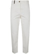 Peserico Light Cotton Satin Stretch Trousers