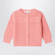 Bonpoint Mahana Cardigan With Cherries And Musical Notes In Wool Blend