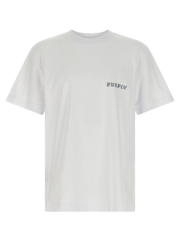 Purple Printed T-Shirt