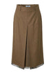 Prada Wool Midi Skirt