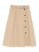 Prada Beige Cotton Skirt