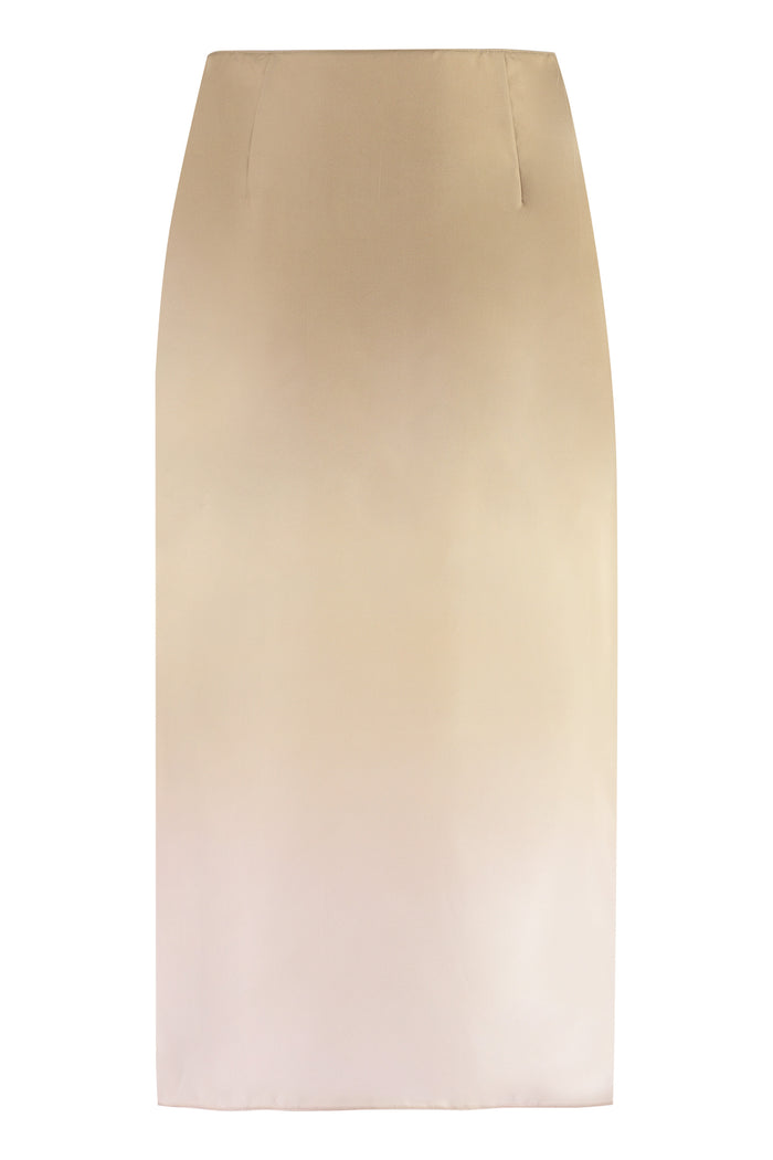 Prada Multicolor Silk Skirt