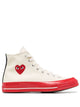 Comme Des Garçons Play Chuck 70 High Top Sneakers