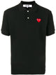 Comme Des Garçons Play Red Heart Cotton Polo Shirt