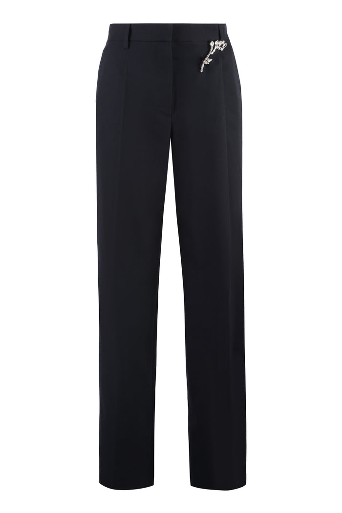 Prada Black Gabardine Pant