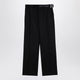 Prada Black Gabardine Trousers With Belt