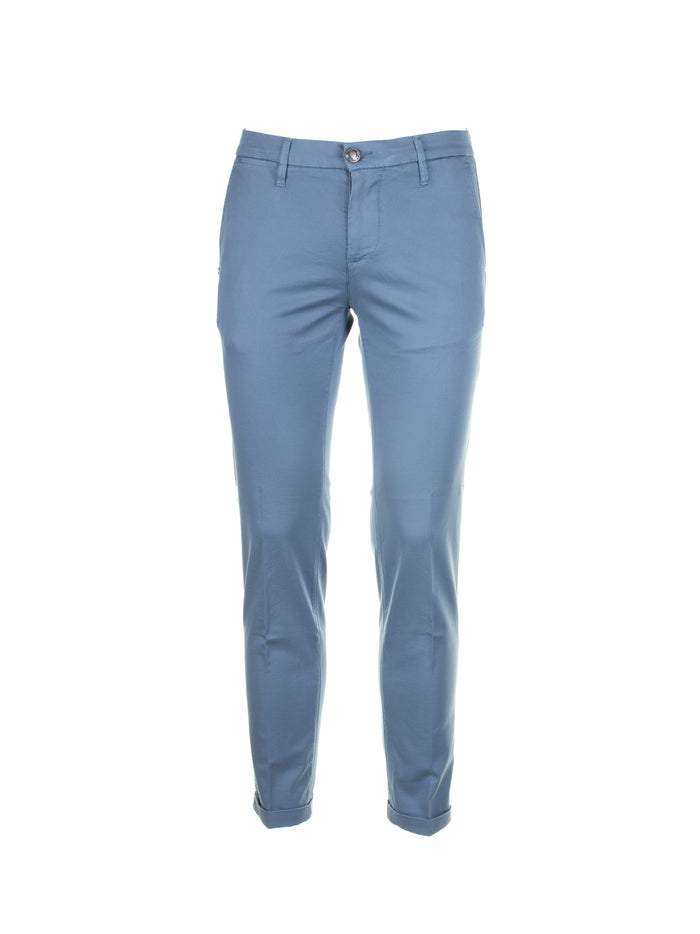 Re-Hash Light Blue Chino Trousers