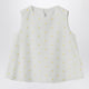 Il Gufo White Top With Floral Embroidery