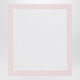 Il Gufo White Cover With Pink Seersucker Border