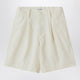 Il Gufo Pinstriped Cotton Bermuda Shorts