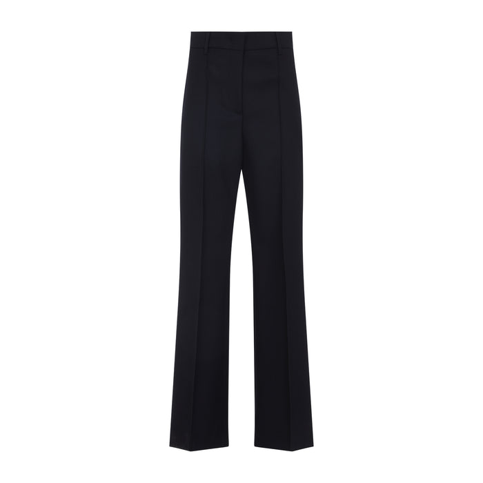 Prada Dark Blue Wool Pant