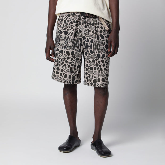 Brain Dead Skull Climber Cotton Shorts