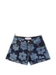 Alessandro Enriquez Denim Cotton Shorts