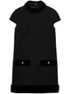 Prada Kurzarm Minikleid