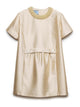 Prada Long Embroidered Sabl Dress