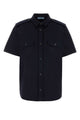 Prada Short Sleeve Shirt In Cotton