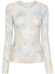 Erika Cavallini Long Sleeve Printed T-Shirt