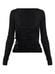 Blumarine Jersey Top With Lace