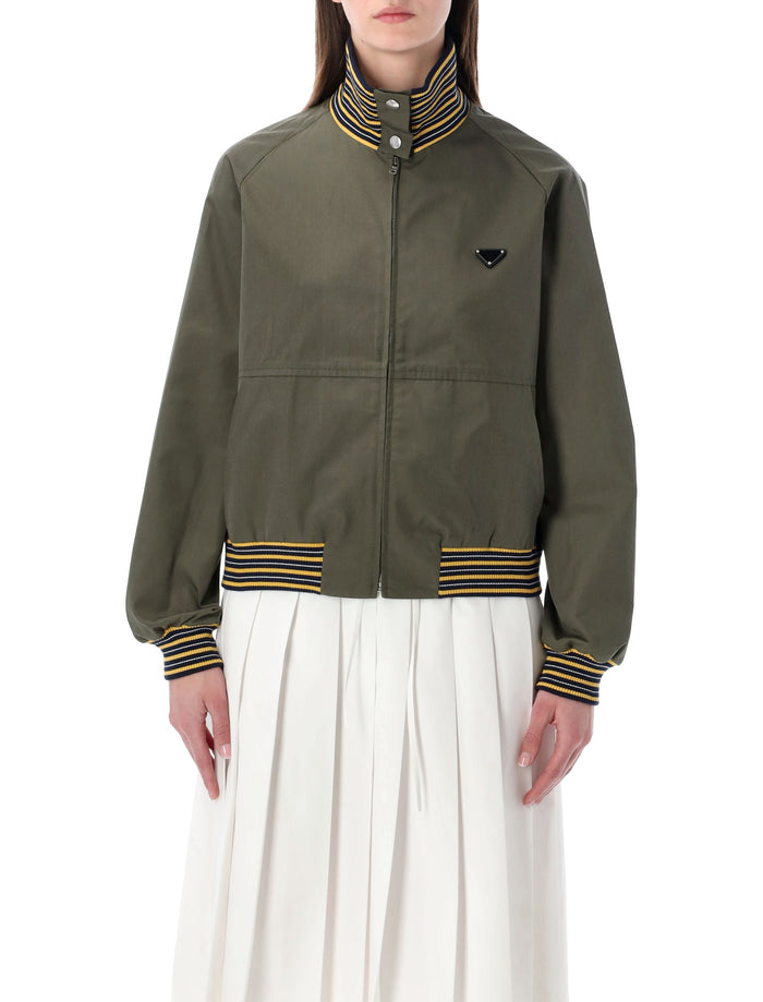 Prada Prada Technical Bomber Jacket