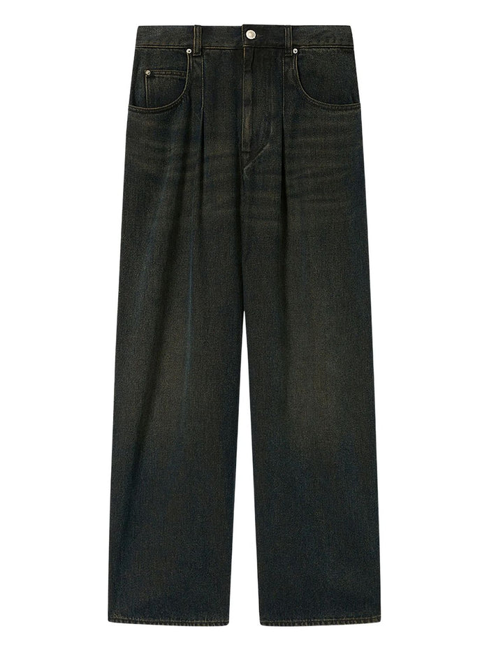 Isabel Marant Jean Rodayna Dark Denim Wide Leg
