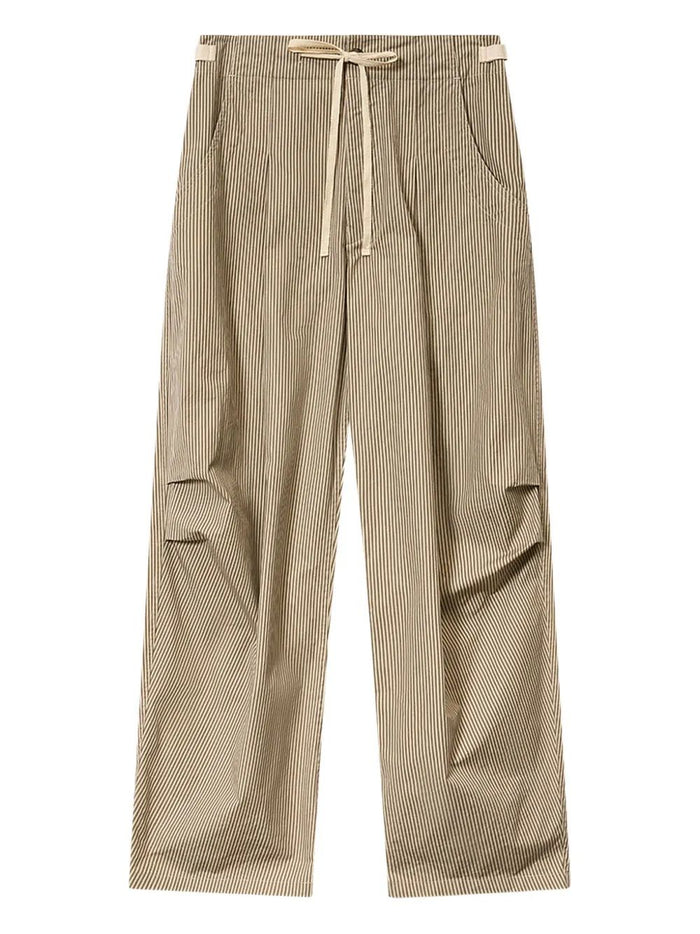 Isabel Marant Beige Khaki Cotton Pants
