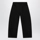 Lemaire Black Wideleg Cotton Trousers