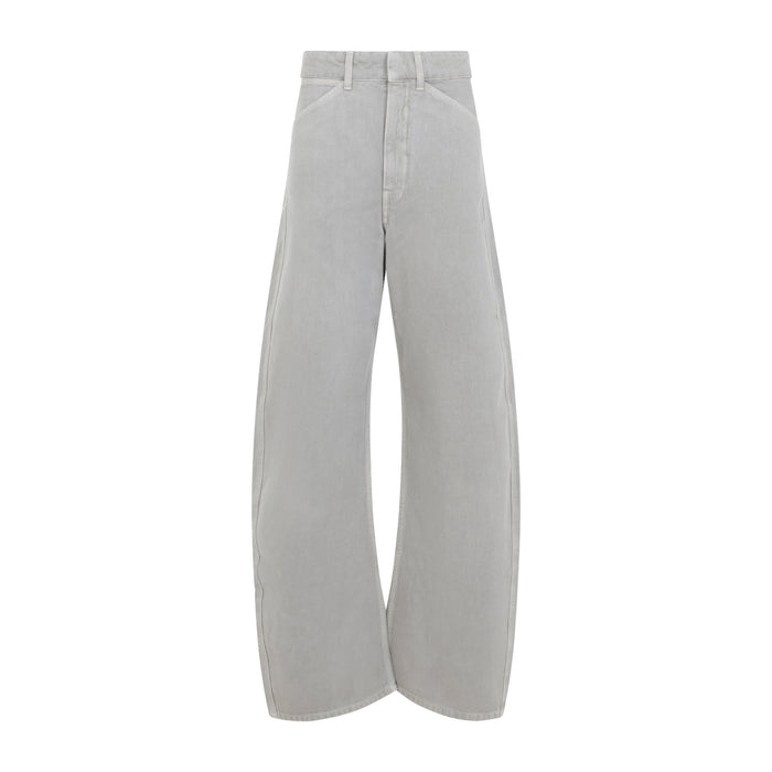 Lemaire High-Waisted Moonstone Curved Pants