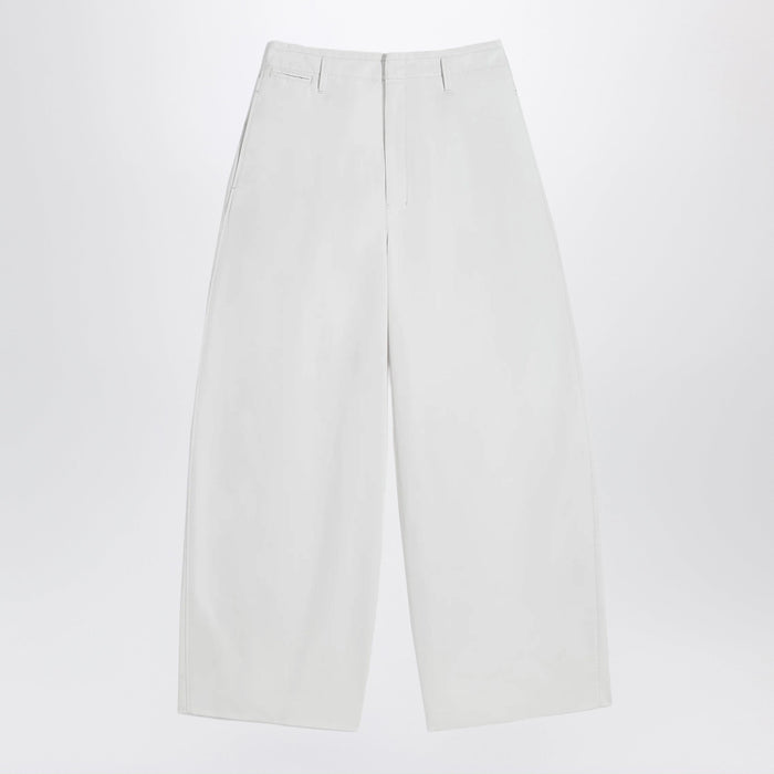 Lemaire Ricewhite Cotton Trousers