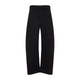 Lemaire Black Cotton Trousers With Belt