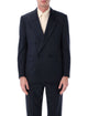 Lardini Lardini Soirée Double-Breasted Navy Wool Jacket