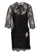 Liu Jo Black Polyamide Dress