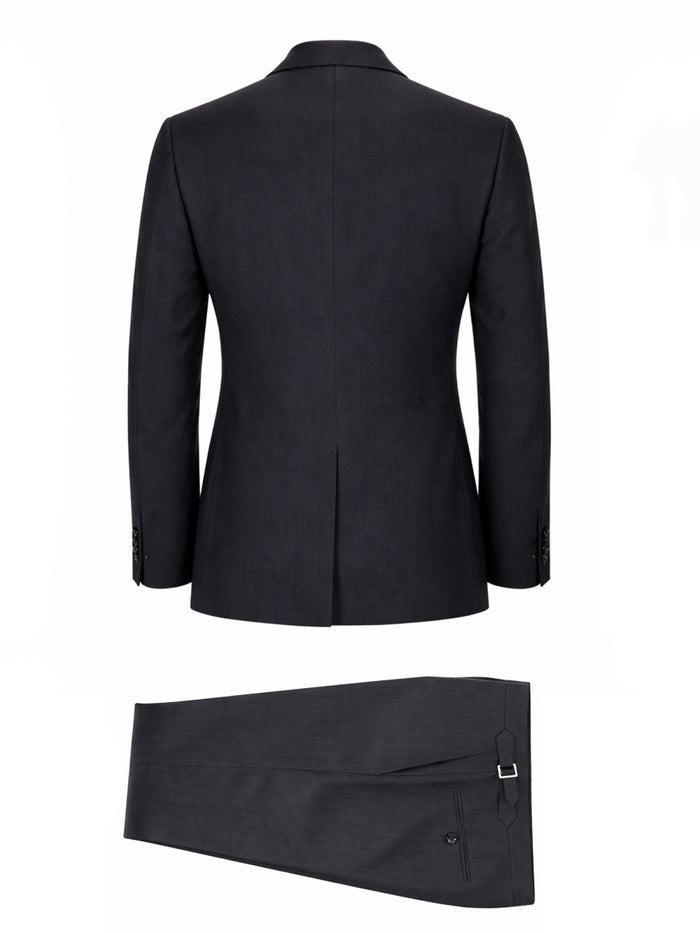 Lardini Grey Pure Virgin Wool Suit