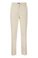 Fabiana Filippi Butter Cotton Elastane Trousers